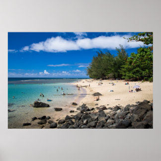 Poster Ke'e Beach, Kaua'i