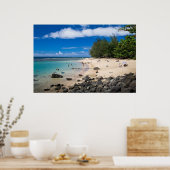 Poster Ke'e Beach, Kaua'i (Cuisine)