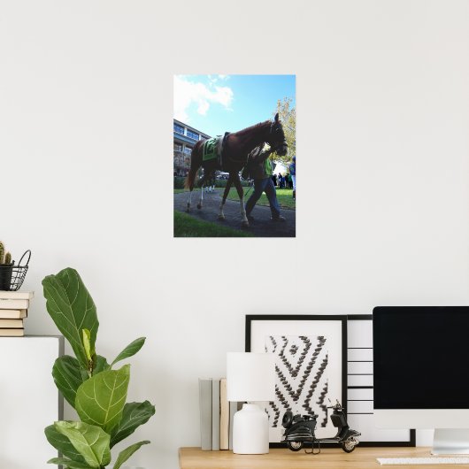 Poster Keeneland Horse Print (Bureau à domicile)