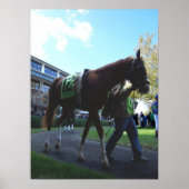 Poster Keeneland Horse Print (Devant)