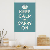 Poster Keep Calm and Carry (Cuisine)