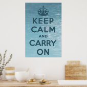 Poster Keep Calm and Carry (Cuisine)