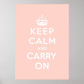 Poster keep calm and carry on original (Devant)