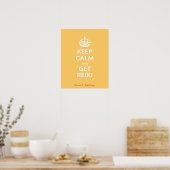 Poster Keep Calm and Get Reiki (Cuisine)