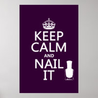 Keep Calm and Nail It (Nail polish)