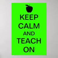Keep Calm and TEACH On