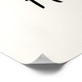 Poster Keep Calm & Be Happy Black White (Coin)