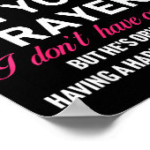 Poster Keep My Husband In Your Prayers Funny Saying Quote (Coin)