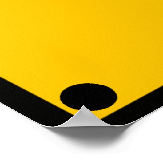 Poster Keep Right (Coin)