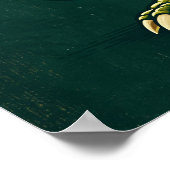 Poster Keep Smiling Crocodile – Funny Cartoon Character (Coin)