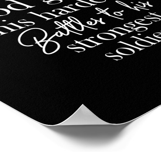 Poster keep your head up god gis hars battles to (Coin)