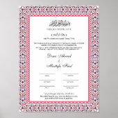 Poster Keepomwille nikahnama (Voorkant)