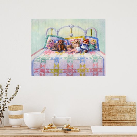 Poster KEEPSAKES par SHARON SHARPE (Cuisine)