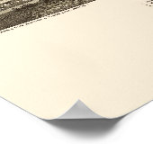 Poster Keeseville, New York Carte panoramique - 1887 (Coin)