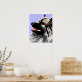 Poster Keeshond Art (Cuisine)