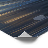 Poster Keeshond Noël Festive Voyage (Coin)