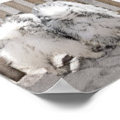 Poster Keeshonds at the Gate Painting - Original Dog Art (Coin)