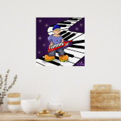 Poster "Keez" - door Kev Moore (Keuken)