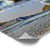 Poster Kefalonia - Grèce - (Coin)