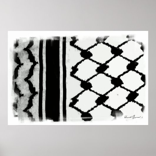 Poster Keffiyah (Devant)