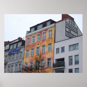 Poster Kein Mensch ist illegal! (Hamburg)