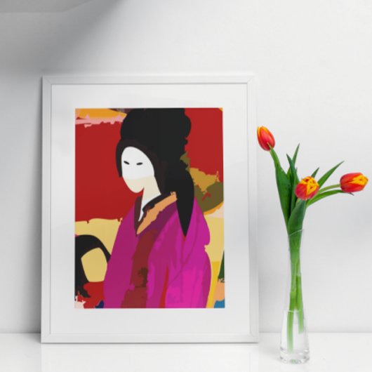 Poster Keisha japonais