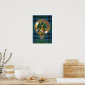 Poster Keith Tartan & Badge (Cuisine)