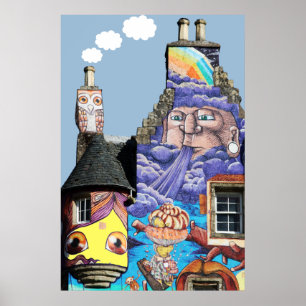 Poster Kelburn Castle Graffiti Project Fairlie Scotland