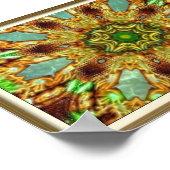 Poster Keleidoscopique Trippy (Coin)