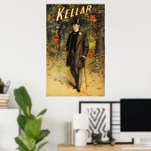 Poster Kellar dans les bois avec des démons (Bureau à domicile)