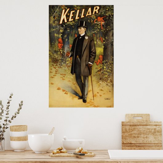 Poster Kellar dans les bois avec des démons (Cuisine)