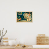 Poster Kellar et son cabinet perplexe Mystères Magi (Cuisine)