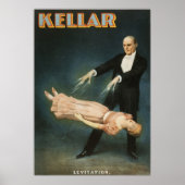 Poster Kellar Levitation (Devant)