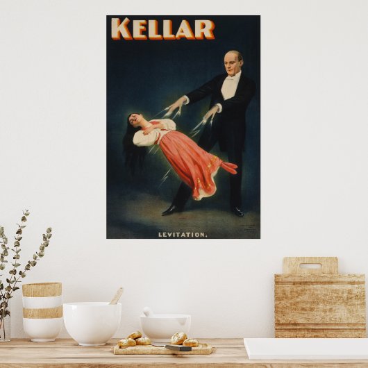 Poster Kellar Levitation 3 (Cuisine)