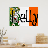 Poster Kelly Celtic Dragon Imprimer (Cuisine)