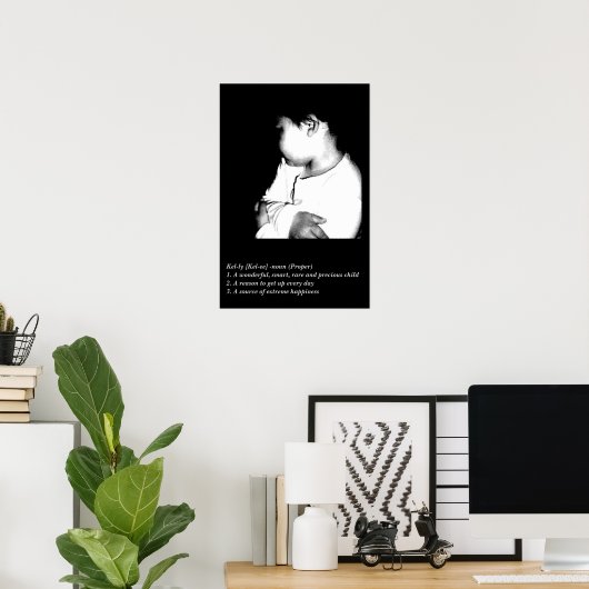 Poster Kelly Charbon (Bureau à domicile)