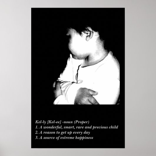 Poster Kelly Charbon (Devant)