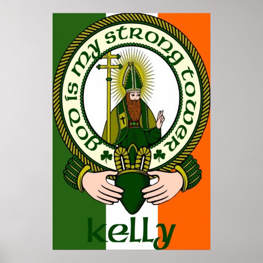 Poster Kelly Clan Motto Imprimer (Devant)