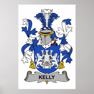 Poster Kelly Family Crest