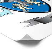 Poster Kelly Family Crest (Coin)