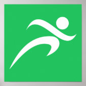 Poster Kelly Green Running (Devant)