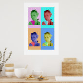 Poster Kelly pop (Cuisine)