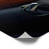 Poster Kelpie australienne conduite vélo St. Patrick's Da (Coin)