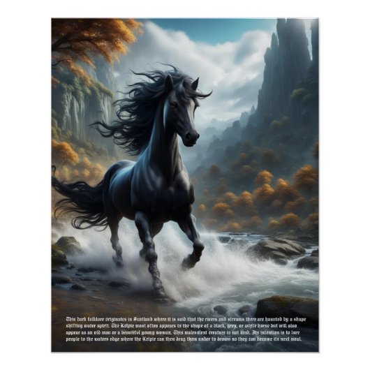 Poster Kelpie River Spirit (Devant)
