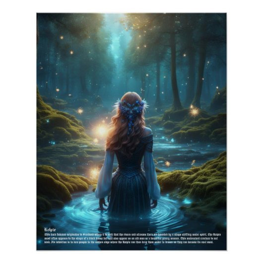 Poster Kelpie River Spirit (Devant)