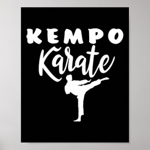 Poster Kempo Karate Kenpo Martial Arts Shaolin