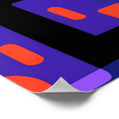 Poster Ken Gage Fractolumineering Design abstrait (Coin)