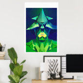 Poster Ken Gage Goblin Mode Surrealist Fine Art (Bureau à domicile)