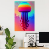 Poster Ken Gage méduse du ciel (Bureau à domicile)