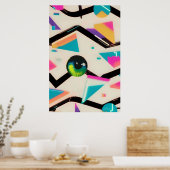 Poster Ken Gage Memphis Design Group Popsicle Eyeball (Cuisine)